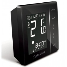 Salus VS20BRF Черный Терморегулятор беспроводной, программируемый, Zigbee