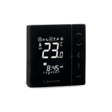 Salus VS10BRF Черный Терморегулятор беспроводной, программируемый Zigbee