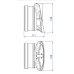 Обратный клапан Karmat 72-100 канал. ZBK DR