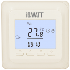 Терморегулятор IQ Watt Thermostat P кремовый