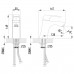 Смеситель раковины Lemark Unit LM4506C хром