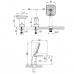 Смеситель борт ванны Lemark Unit LM4545C хром