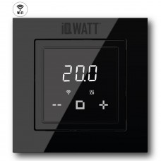 IQ Watt THERMOSTAT D black (черный) WI-FI электронный терморегулятор для теплого пола